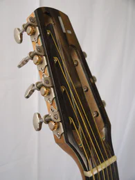 Guitare folk 7 cordes en forme de cistre - Photo #7