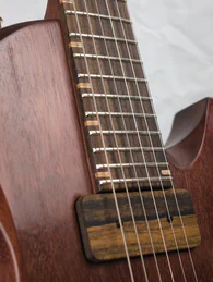 Guitare électrique, modèle SC6 Copper Red Tremolo - Photo #9