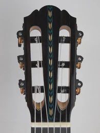 Guitare classique 51 : ébène et épicéa - Photo #0